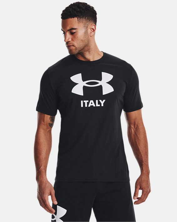 T-shirt UA Italy City da uomo, Black, pdpMainDesktop image number 0
